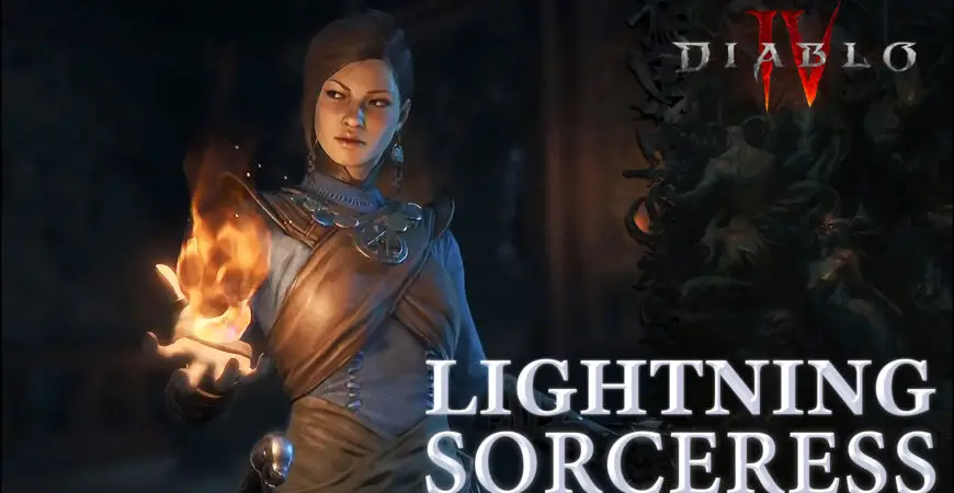 Build sorcerer Lightning Diablo 4