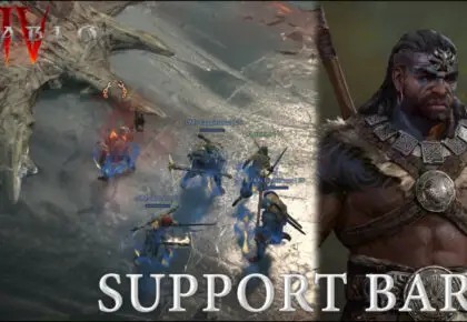 Build Barbarian Diablo 4 Support