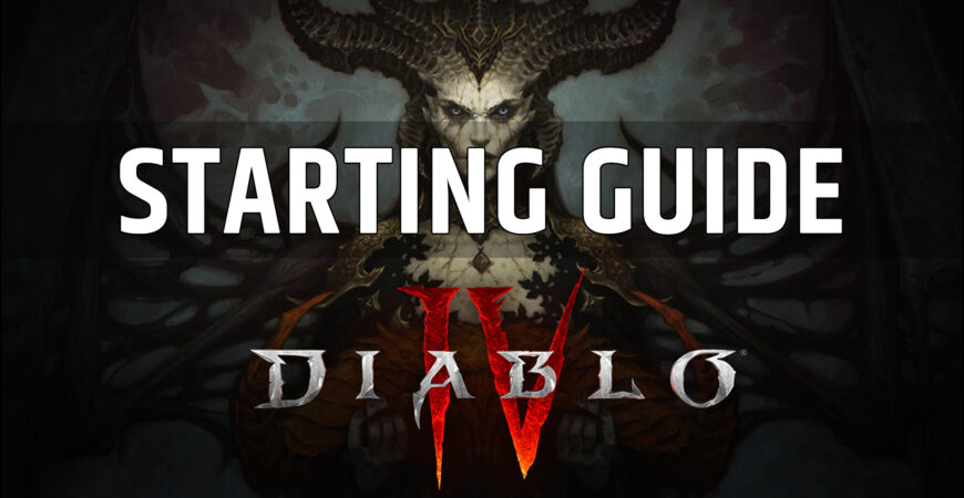 Starting guide Diablo 4