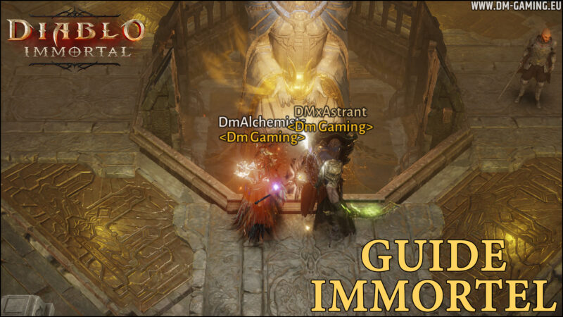 Guide Immortel Diablo Immortal, toutes les activités et leur fonctionnement