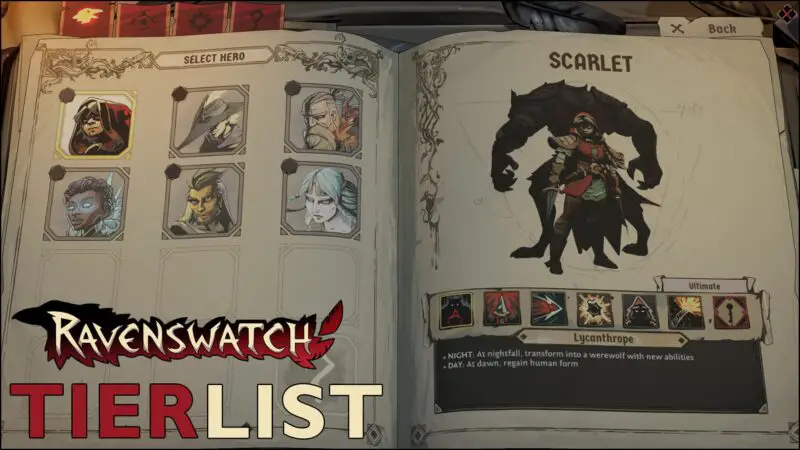 Best Ravenswatch Heroes Tier List