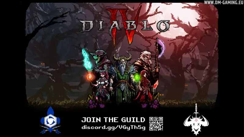 Guilde Diablo 4 Dm Gaming, venez jouer avec nous !