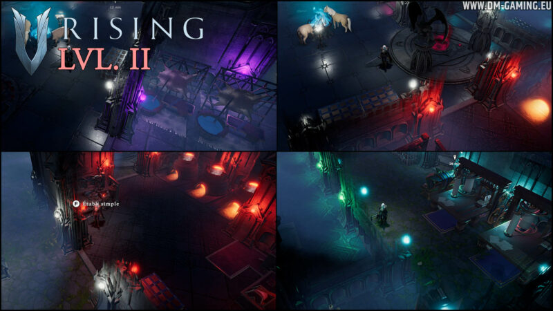 V Rising guide de construction du chateau niveau 2