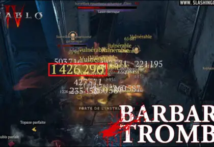 Build Barbare Trombe Diablo 4 S1