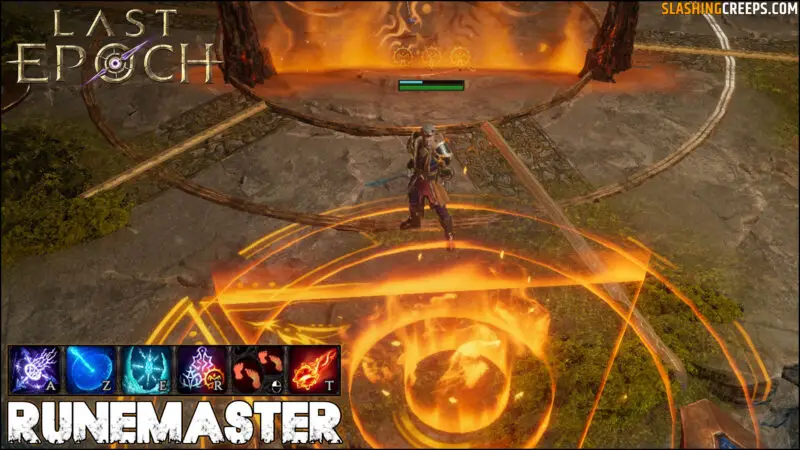 Build Runemaster Last Epoch 0.92, the fire glyph of domination