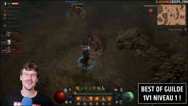 Guild SlashingCreeps Diablo 4, the best of PvP level 1