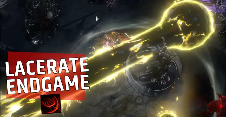 Build Lacerate Gladiateur Path of Exile 3.23