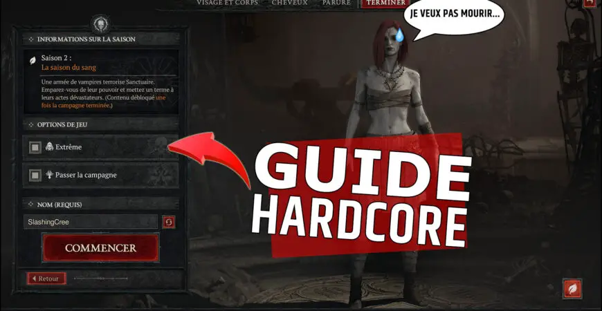Guide Hardcore Diablo 4, tout savoir pour débuter le mode extrême