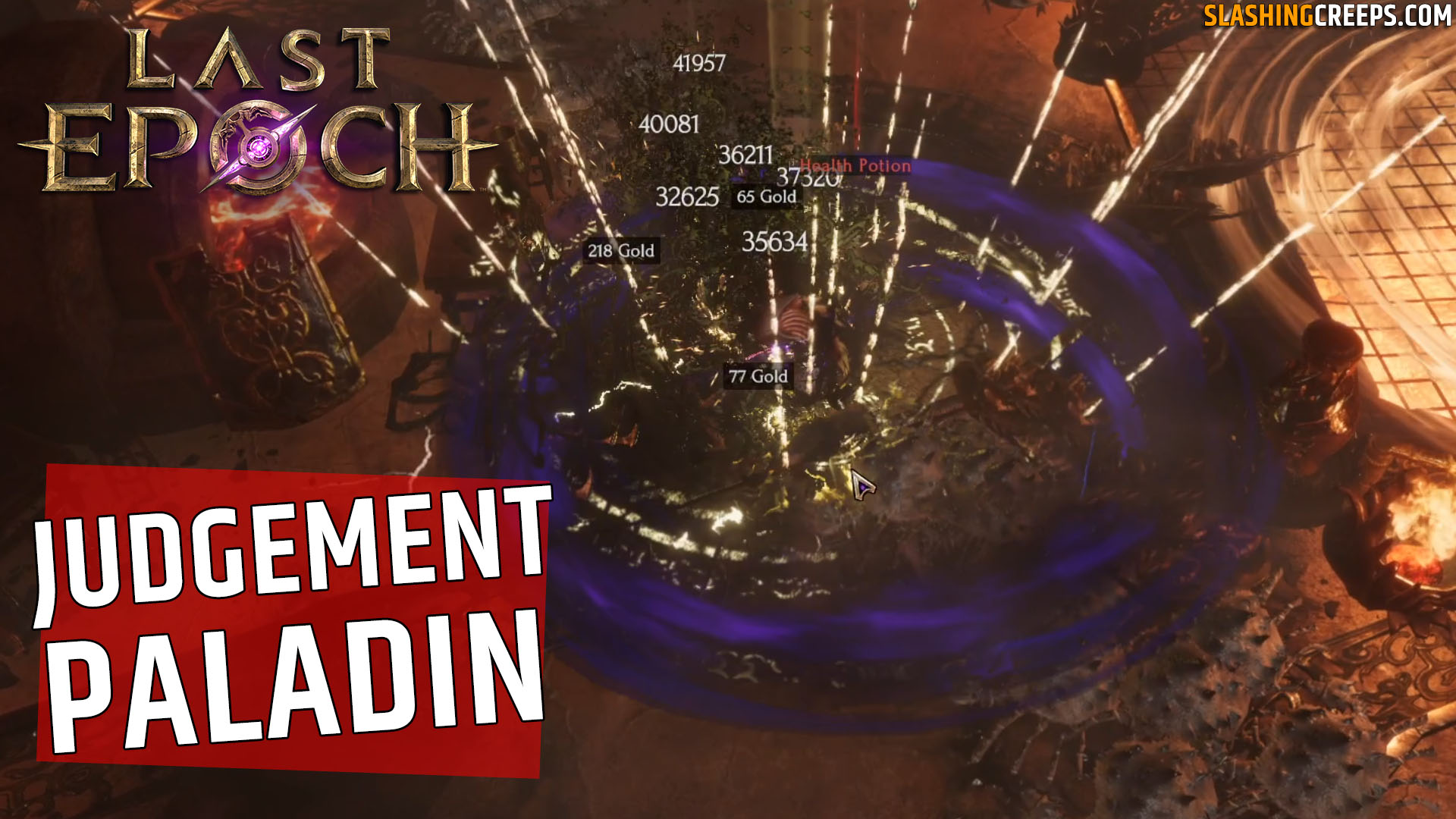 Judgment Paladin Sentinel Build Last Epoch 1.0