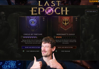 Last Epoch 1.0 Faction Guides
