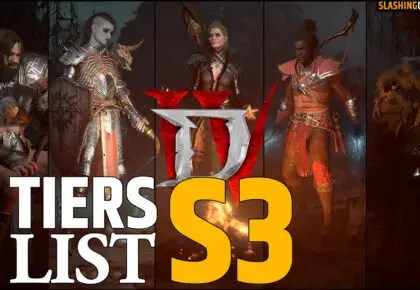 Tiers List builds Saison 3 Diablo 4