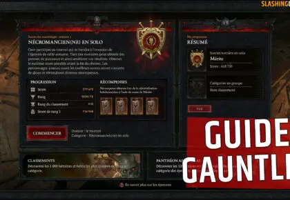 Guide Gauntlet Tournoi Diablo 4