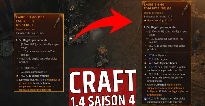 Guide Craft Diablo 4 Patch 1.4 Saison 4 ! Tout ce que vous devez savoir