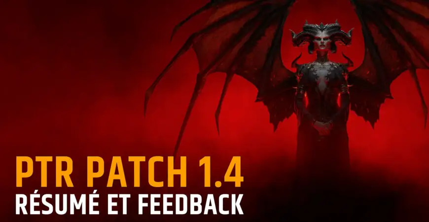 PTR Patch 1.4 Diablo 4 Summary and Feedback