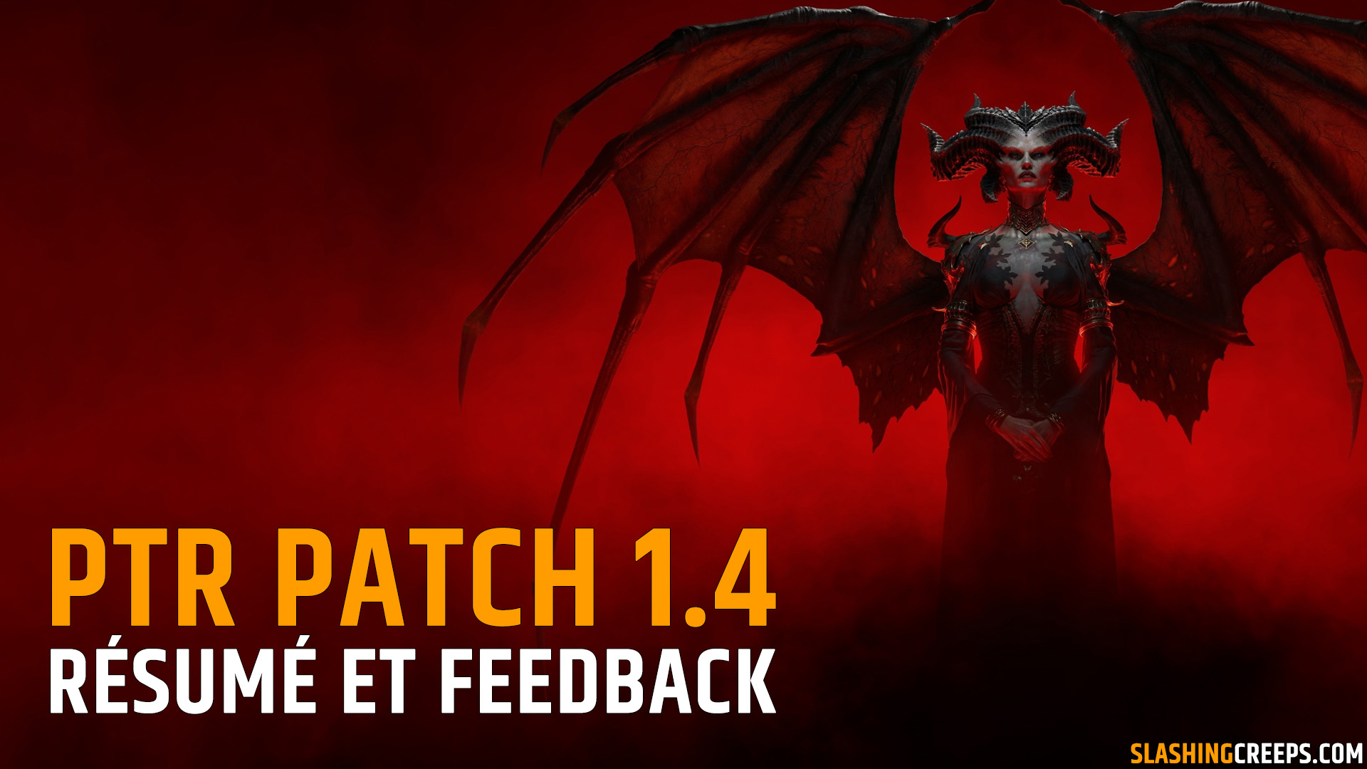 Résumé PTR Patch 1.4 Diablo 4 et feedback