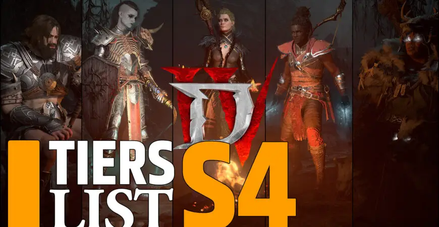 Tiers Lists Build Diablo 4 Saison 4