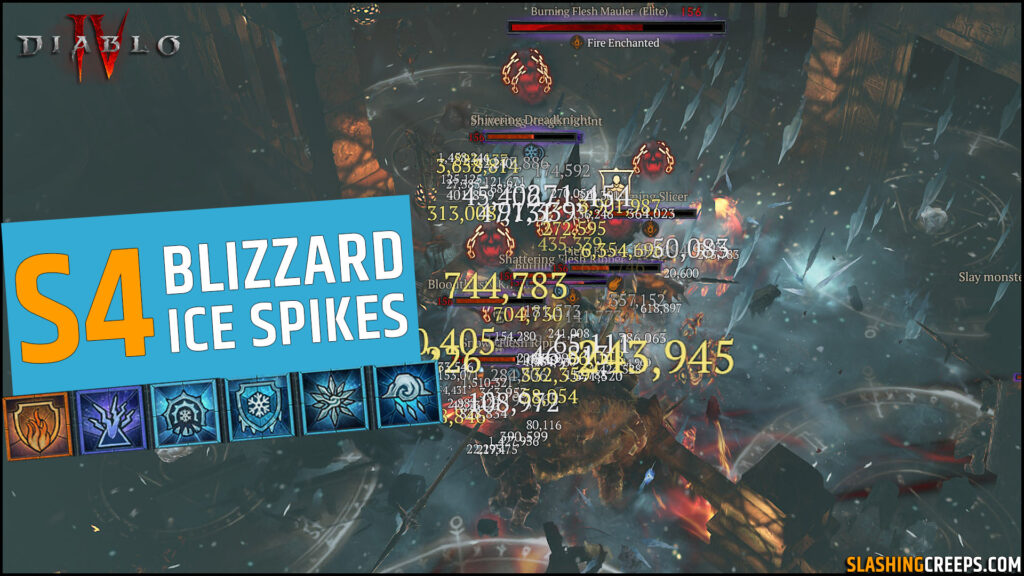 Builds Sorcière Diablo 4 - SlashingCreeps