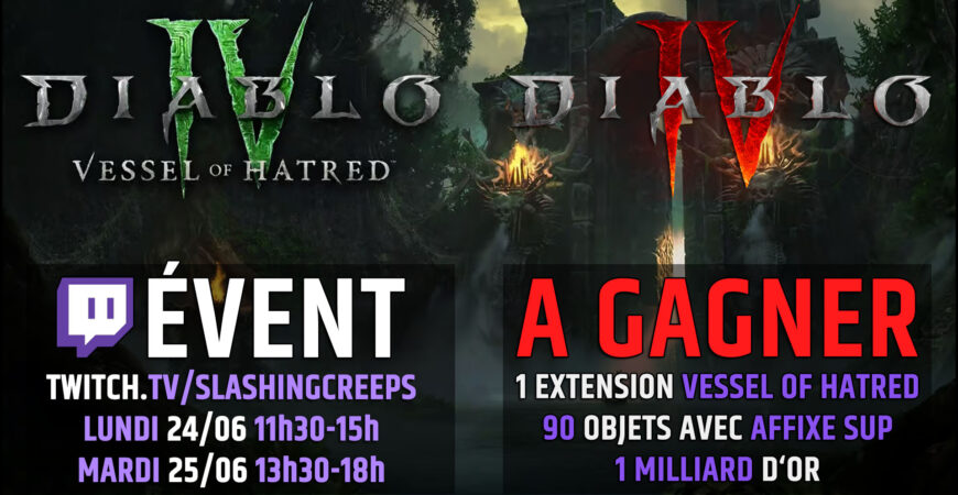 JE VOUS PAYE VOTRE EXTENSION de Diablo 4 Vessel of Hatred avec le GG évent de la mort qui tue ! (2)