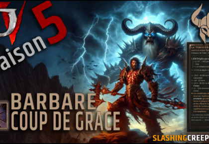 Build Barbare Coup de Grace Diablo 4 Saison 5