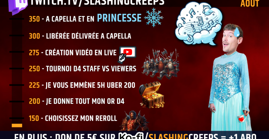 Subgoal Aout SlashingCreeps