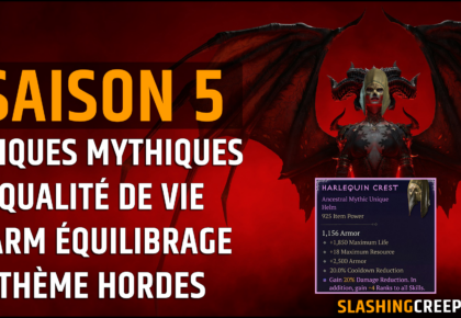 Saison 5 Diablo 4 Hordes Infernales