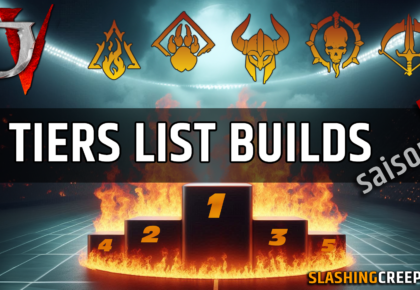 Tiers List builds Saison 5 Diablo 4