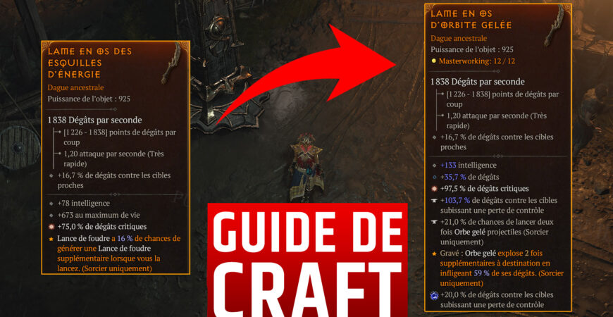 Guide de craft Diablo 4 Saison 6 Patch 2.0