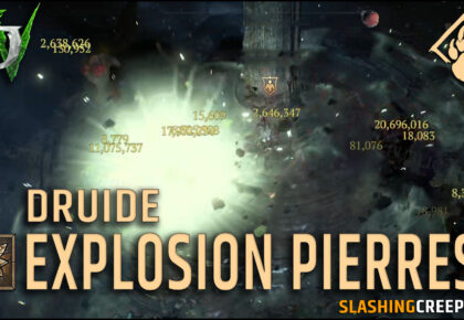 Build Druide Explosion de Pierres Diablo 4