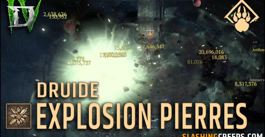 Build Druide Explosion de Pierres Diablo 4