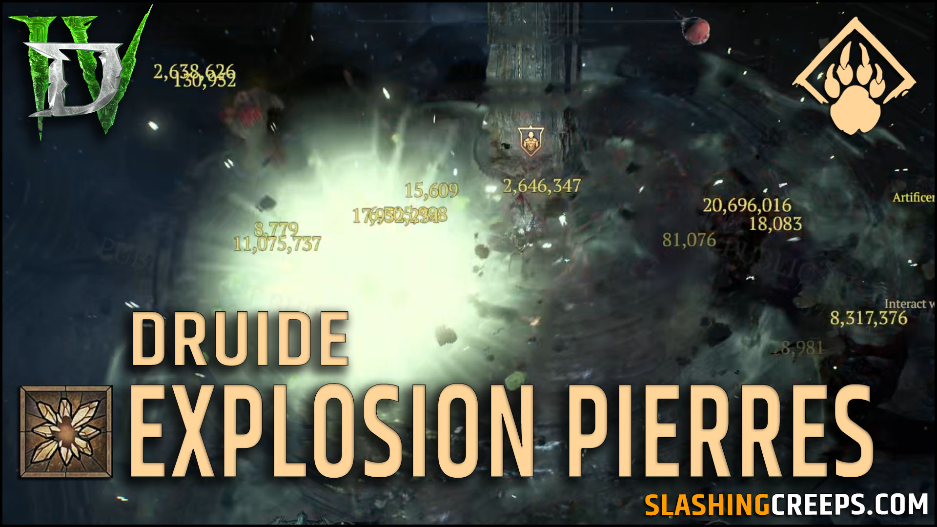 Build Druide Explosion de Pierres Diablo 4 2.0, le roi du speedfarm