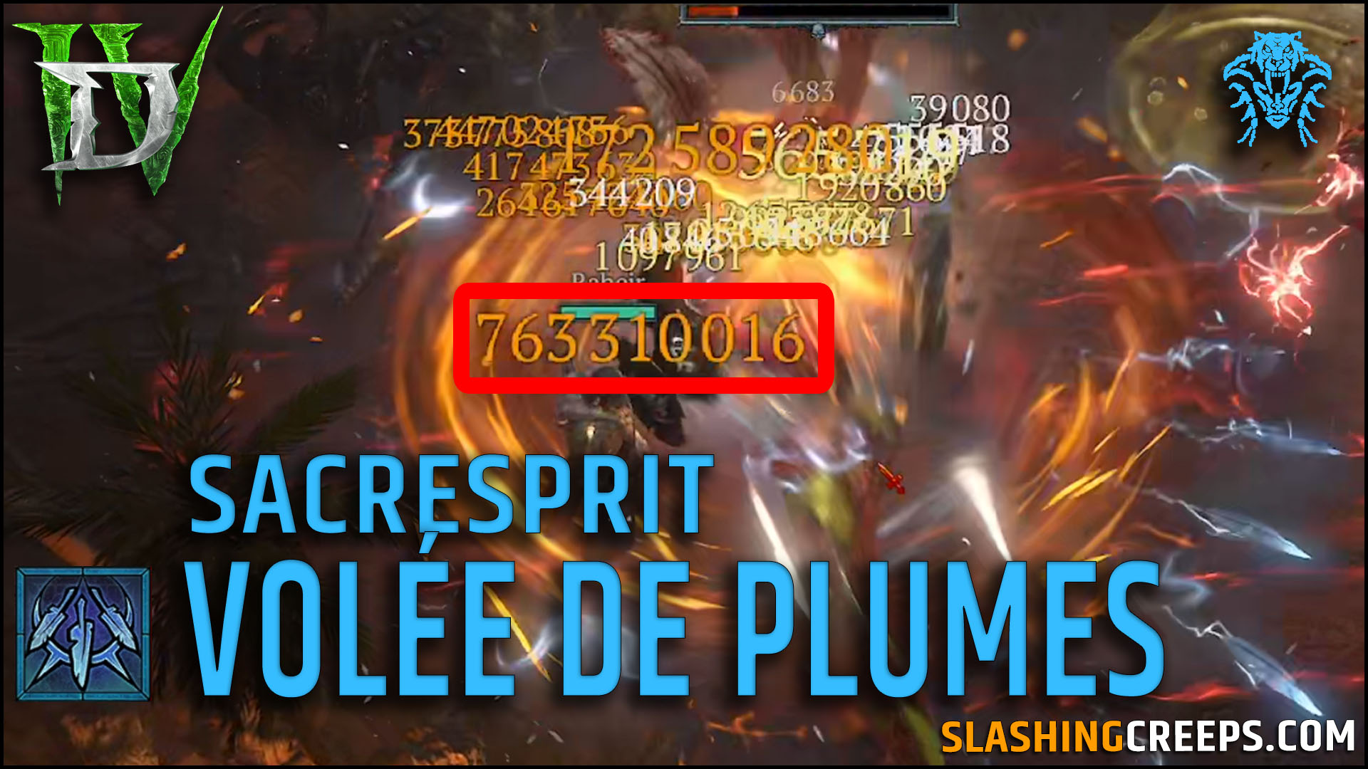 Build Sacresprit Volée de Plumes Diablo 4 Saison 6, pour éclater le tourment 4