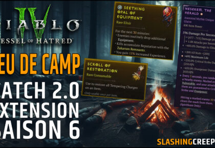 Feu de Camp Vessel of Hatred Diablo 4