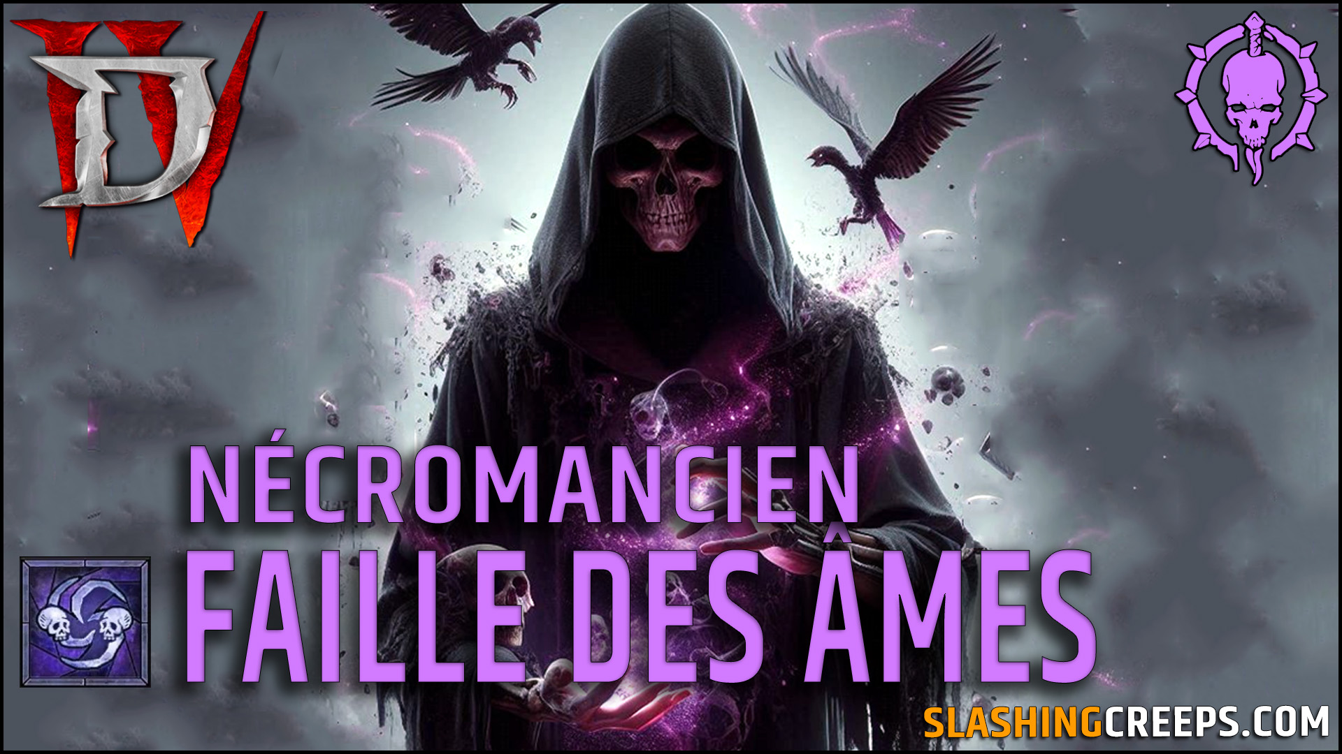 Build Nécromancien Chancre Faille des Ames Diablo 4 Saison 6, le roi de l'ombre !