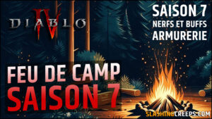 Feu de camp Diablo 4 Saison 7 PTR Patch 2.1.0