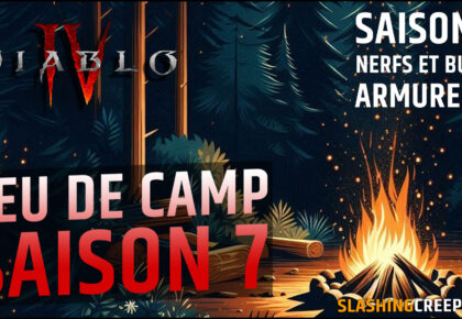 Feu de Camp Saison 7 Diablo 4 PTR