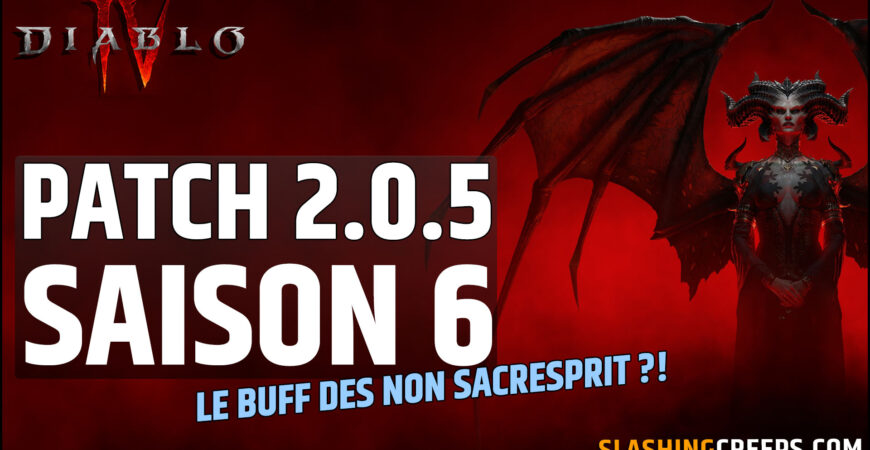 Patch 2.0.5 Diablo 4 Saison 6