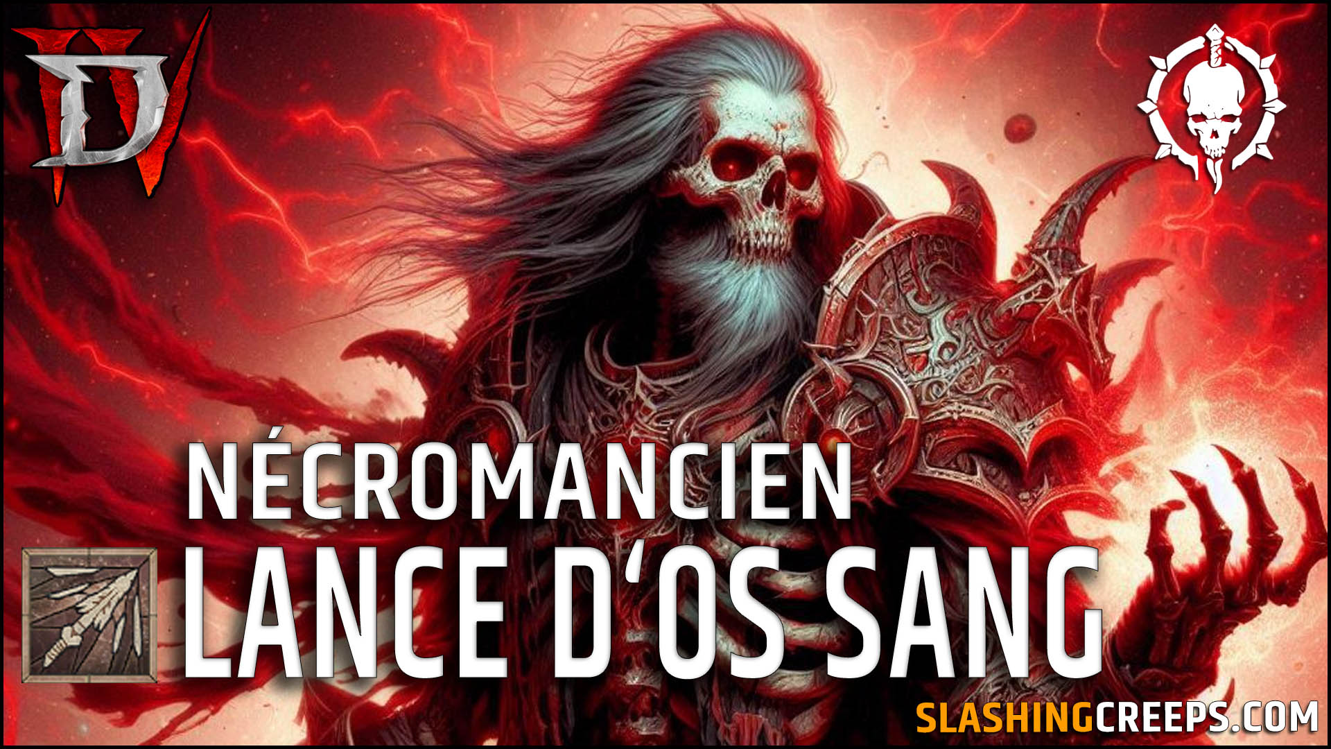 Build Nécromancien Lance d'Os Sang Diablo 4 Saison 7