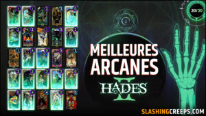 Meilleures cartes arcanes Hades 2