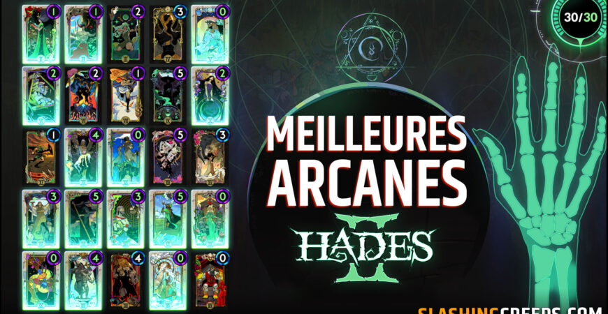 Meilleures cartes arcanes Hades 2