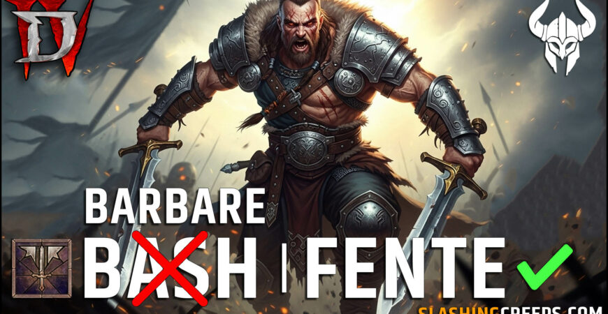 Build Barbare Fente Diablo 4 Saison 9 Patch 2.3, parce que c'est mieux que Bash Raclée !