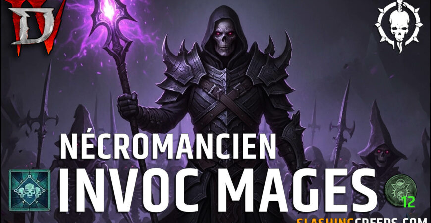 Build Nécromancien Invocations Ombre Diablo 4 Saison 9 patch 2.3