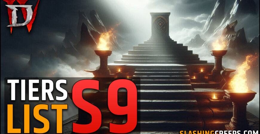 Tiers List Builds Saison 9 Diablo 4 patch 2.3