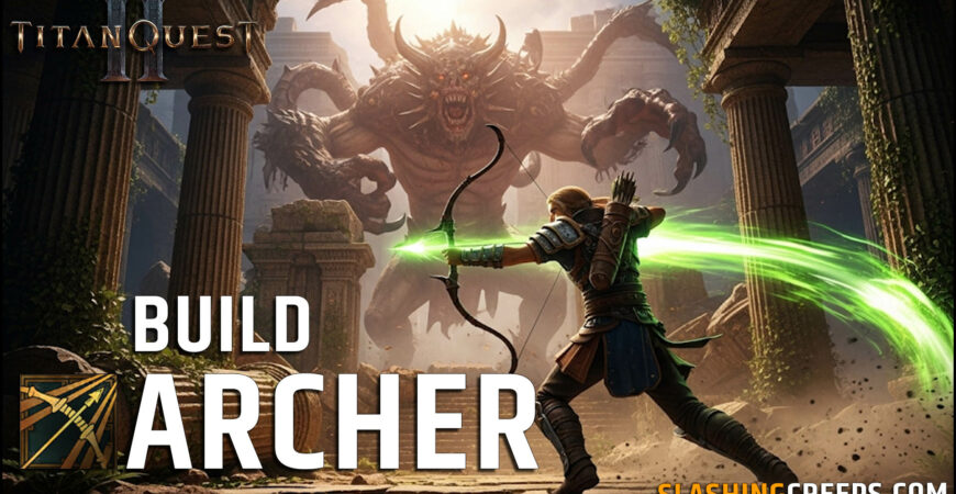 Build Archer Titan Quest 2, Warfare Rogue pour détruire les monstres et boss 45