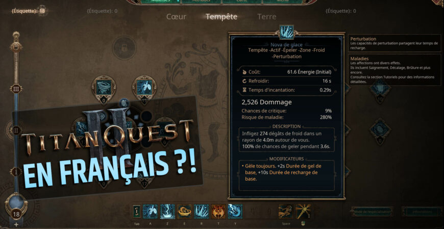 FRANÇAIS TITAN QUEST 2, comment mettre le jeu dans votre langue en attendant la version officielle
