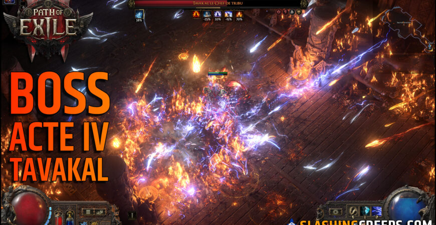 Gameplay Boss Acte 4 Path of Exile 2 Tavakal (attention spoilers)