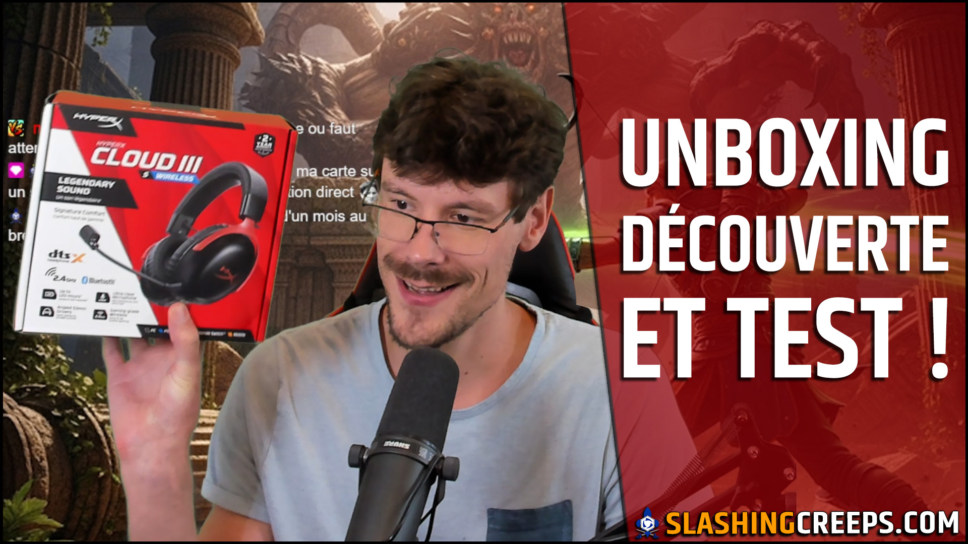 HyperX Cloud III S Wireless, unboxing et découverte du nouveau casque gaming !