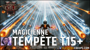 Build Magicienne Endgame Path of Exile 2 0.3, tempête de feu et étincelle pour les map 15+