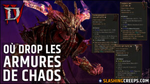 Farm armures de chaos Dialbo 4 Saison 10, comment les drops