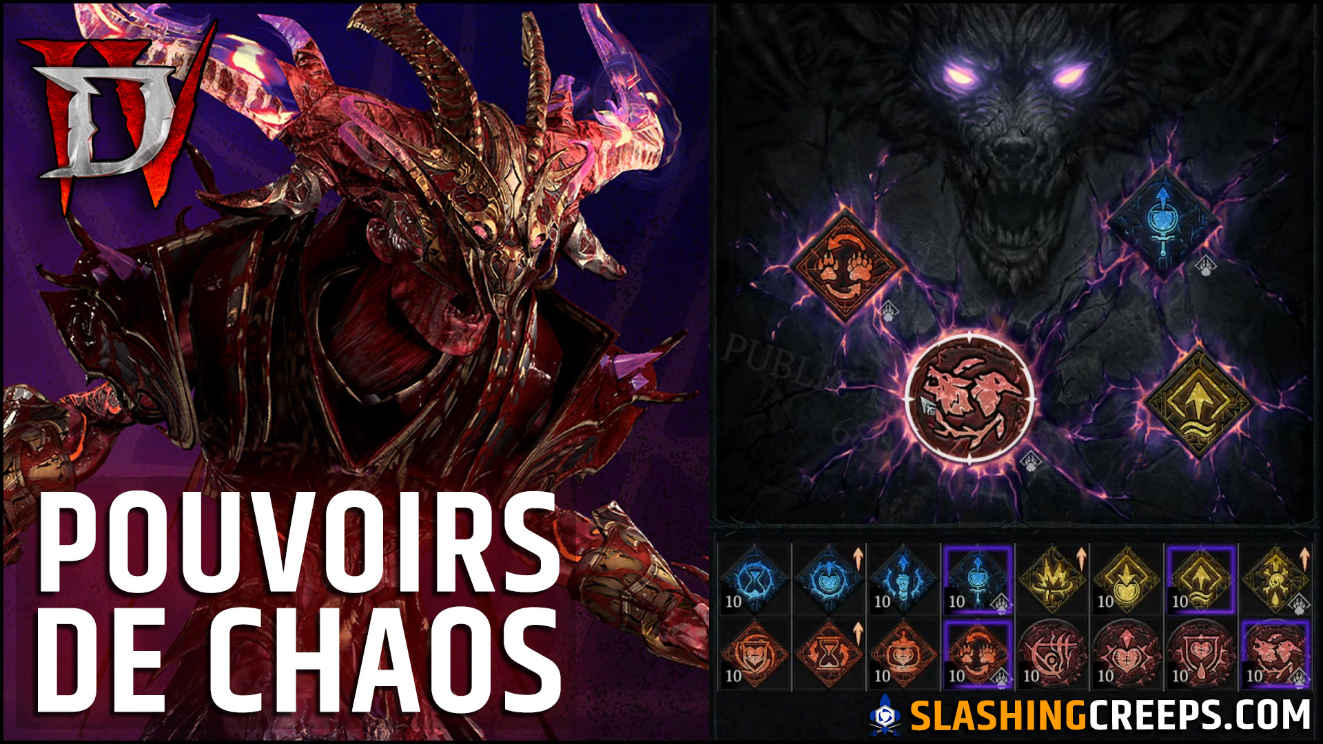 Guide Pouvoirs de Chaos Diablo 4 Saison 10