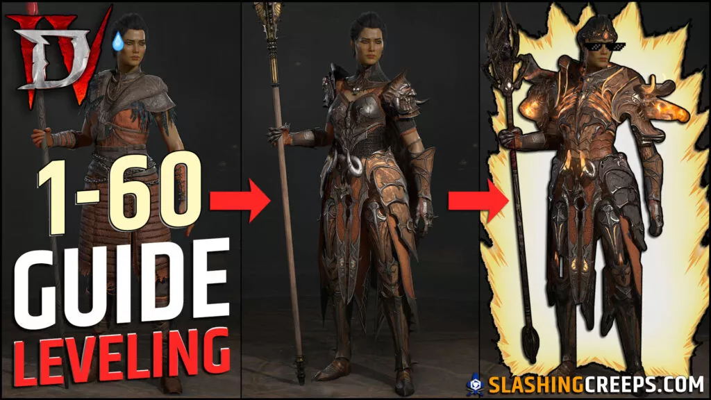 Guide Prise de niveau Diablo 4 Saison 10, leveling facile du niveau 1 à 60